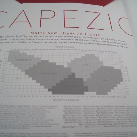 Women's Capezio Ultra Soft Pink Convertible Transition Tights 1816 Size S/M - Picture 5 of 5